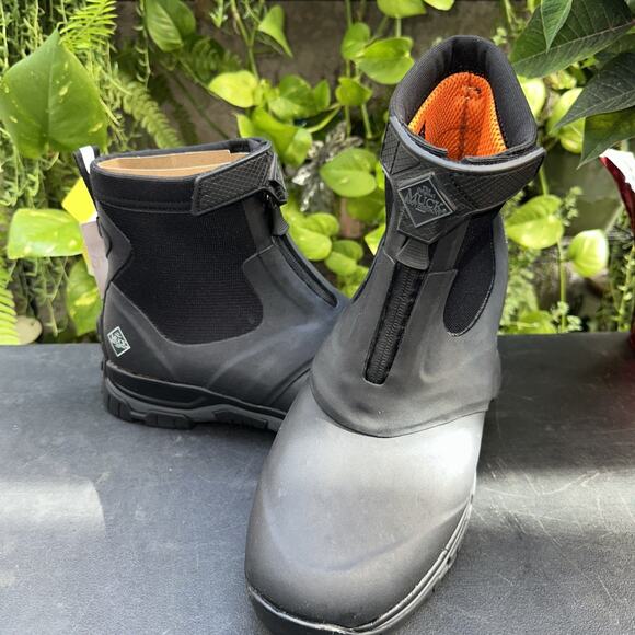 NEW Original Muck Boot Company Men\'s Apex Mid Zip Ankle Boot Black Size 14 $165 main image 7